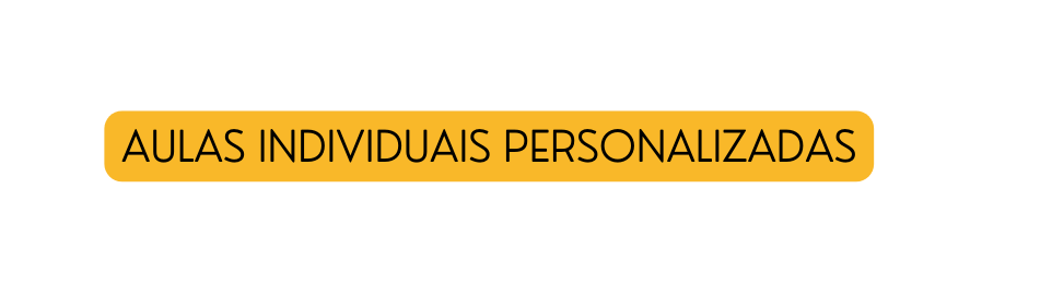 aulas individuais personalizadas